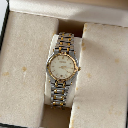 Gucci 1990s Date Two Tone Watch