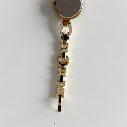 Dior 1990s Interchangeable Bezel Gold Plated Watch