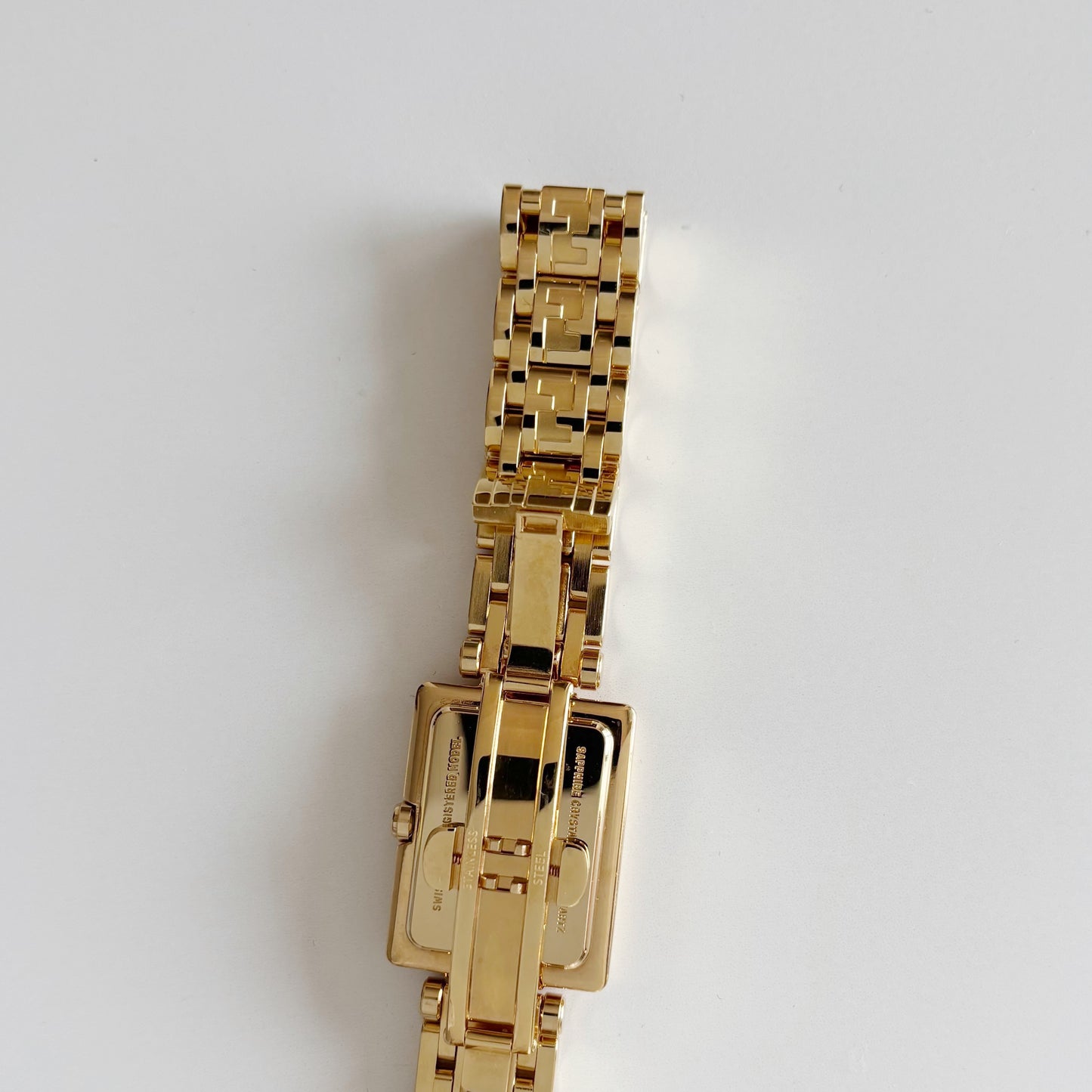 Fendi 1990s Gold Plated Watch Limited Edition (only 2,500 pieces made)