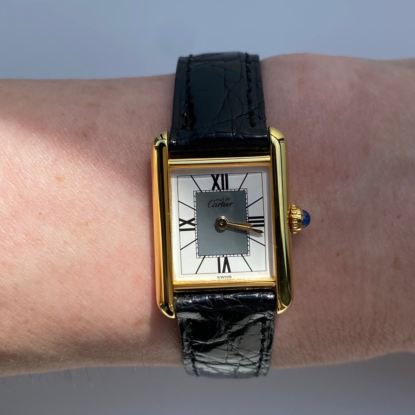Cartier 1990s Must de Tank Watch (SM)