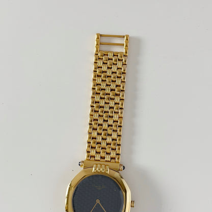 Dior 1990s Octagon Gold Plated Watch (Large)