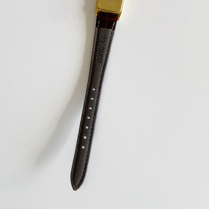 Yves Saint Laurent 1990s Tank Watch