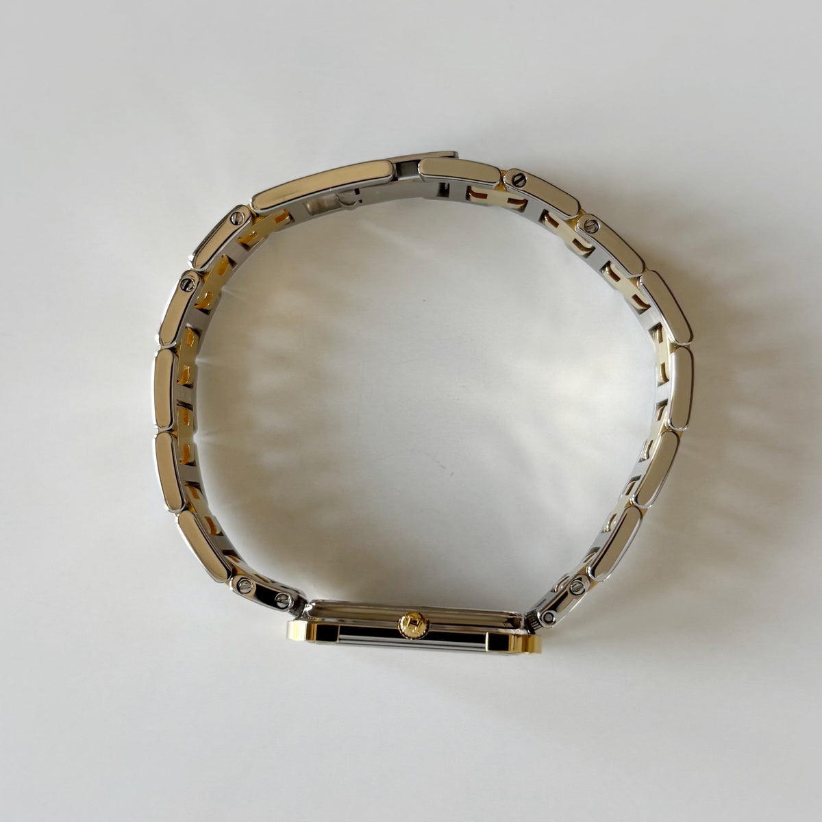 Hermes 1990s Croisier Two Tone Watch