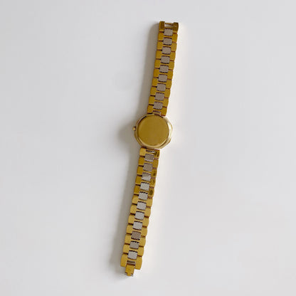 Dior 1990s Octagon Two Tone Watch
