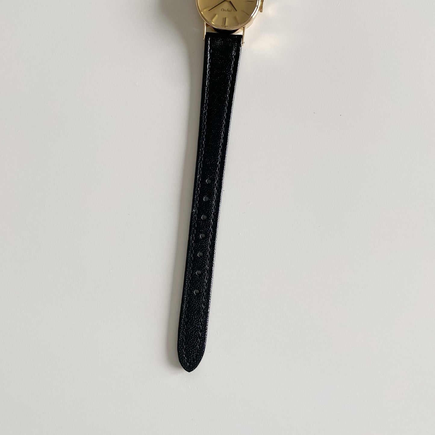 Rolex 1975 Orchid 18K Case Manual Wind Watch