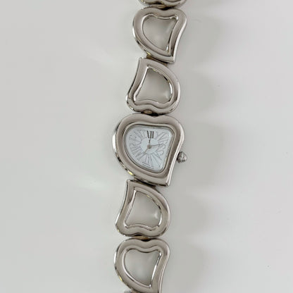 Yves Saint Laurent 1990s Heart shaped Watch