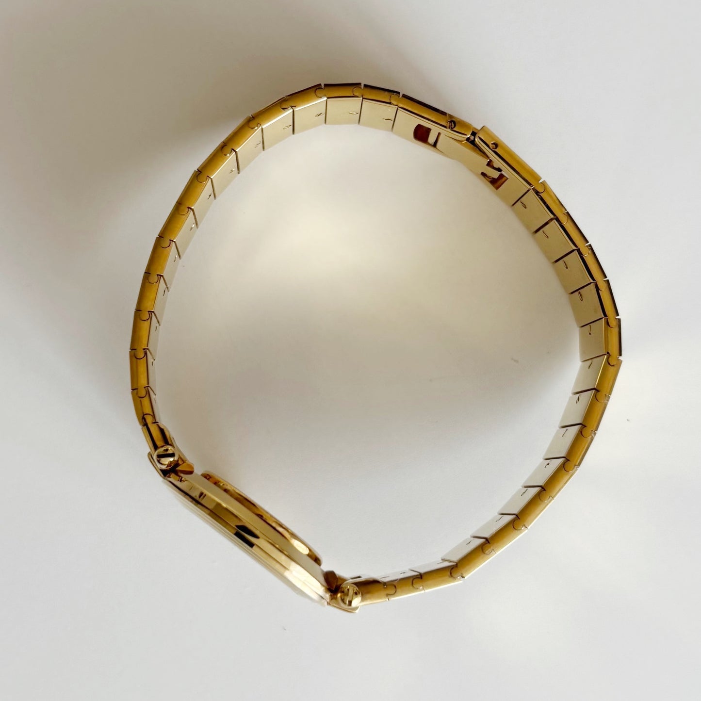 Dior 1990s Round Dial Gold Plated Watch