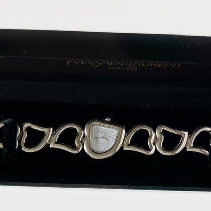 Yves Saint Laurent 1990s Heart shaped Watch