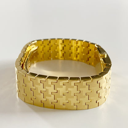 Dior Early 2000s Miss Dior Gold Plated Watch