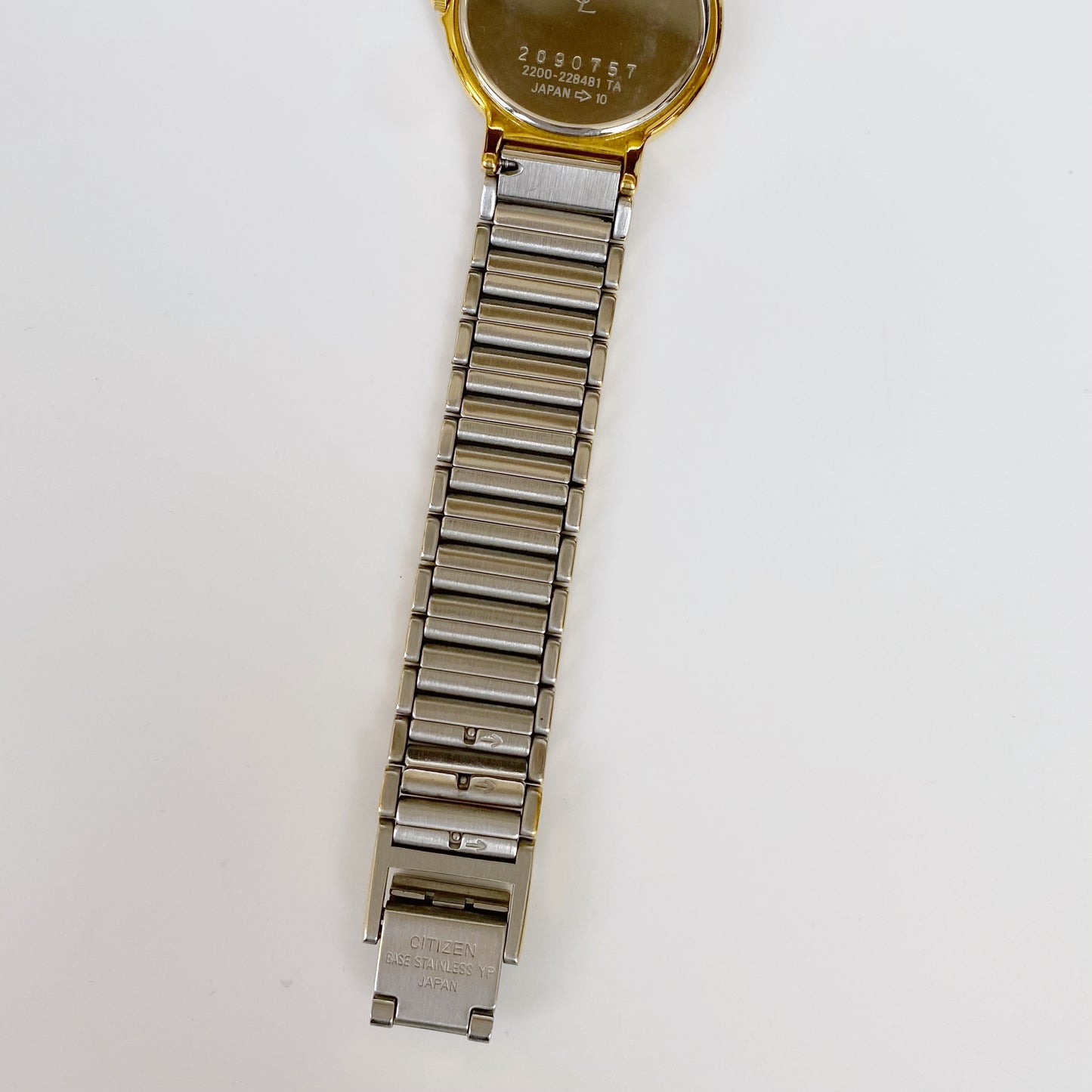 Yves Saint Laurent 1990s Round Two Tone Watch