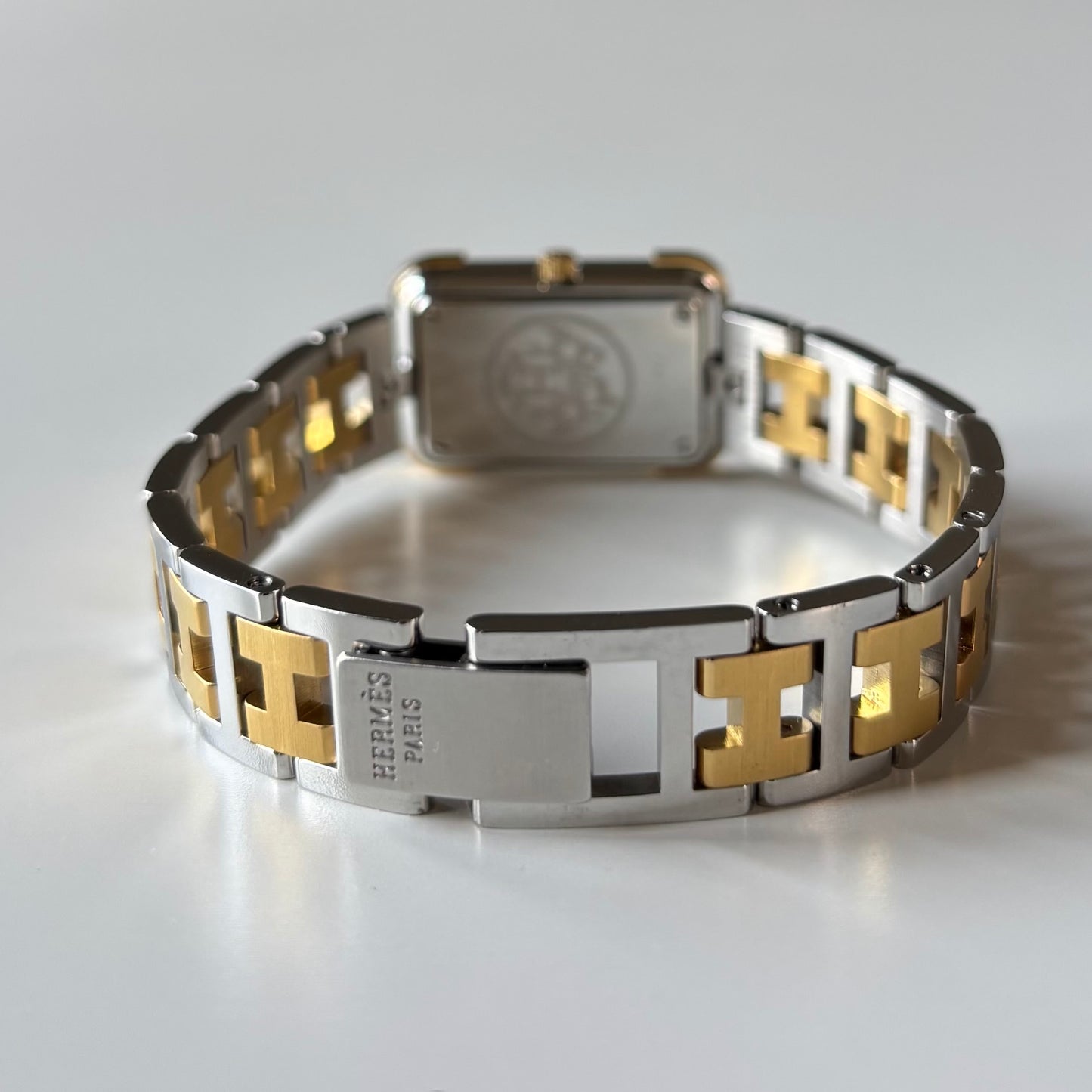 Hermes 1990s Croisier Two Tone Watch