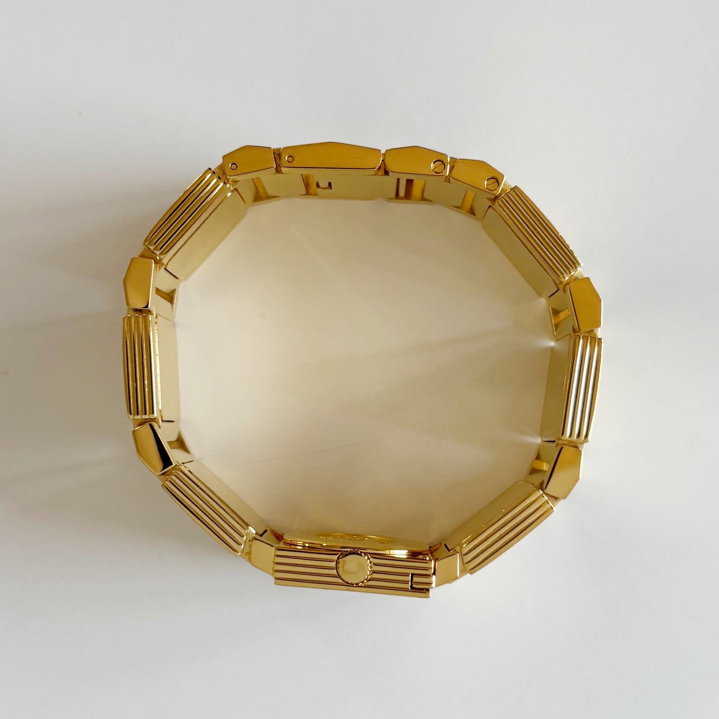 Dior 1990s La Parisienne Interchangeable Strap Gold Plated Watch