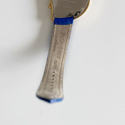 Yves Saint Laurent 1990s Heart Shaped Dial Gold Plated Watch
