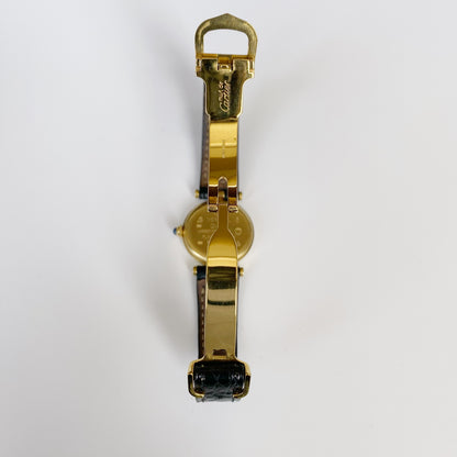 Cartier 1990s Must de Vendome Tree Gold Watch SM