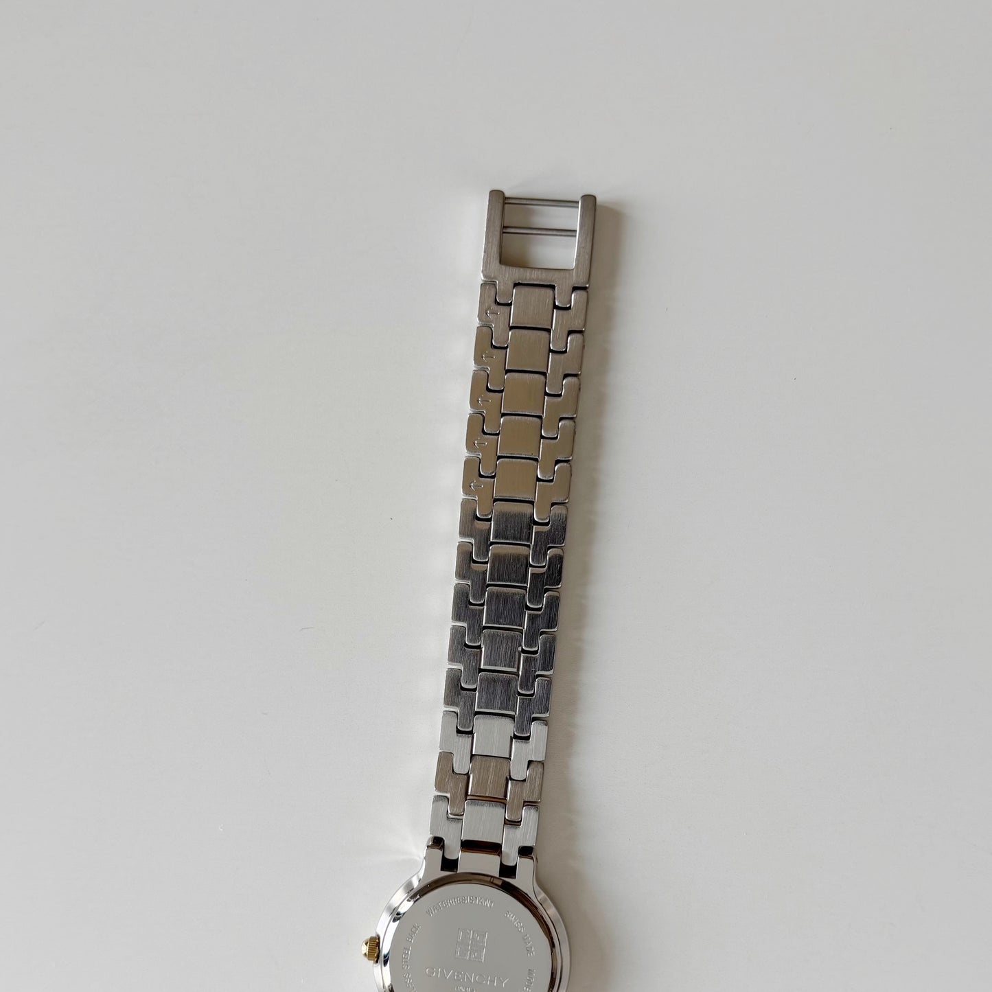 Givenchy 1990s Round Dial Two Tone Watch