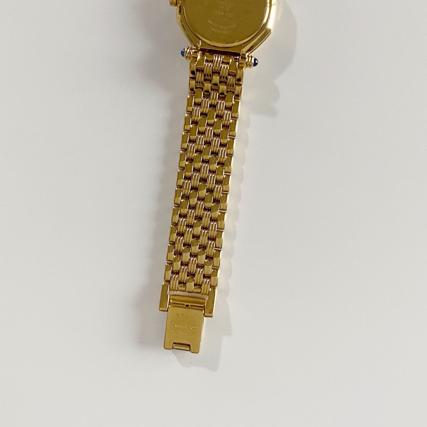 Dior 1990s Octagon Gold Plated Watch