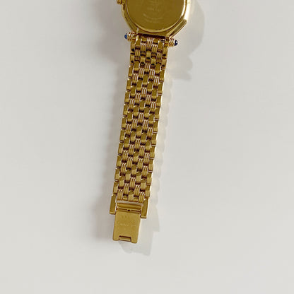 Dior 1990s Octagon Gold Plated Watch
