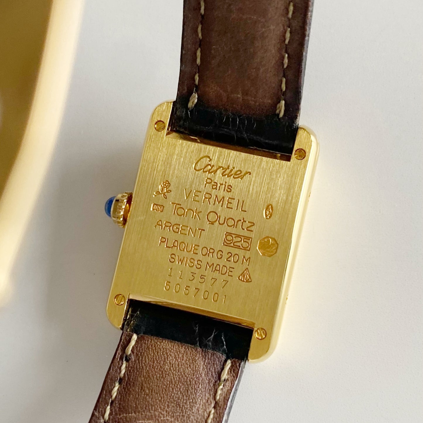 Cartier 1990s Must de Tank Watch (SM)
