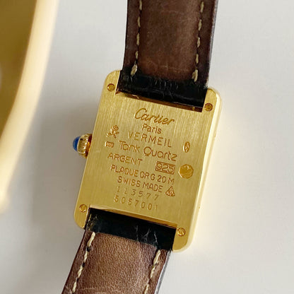 Cartier 1990s Must de Tank Watch (SM)