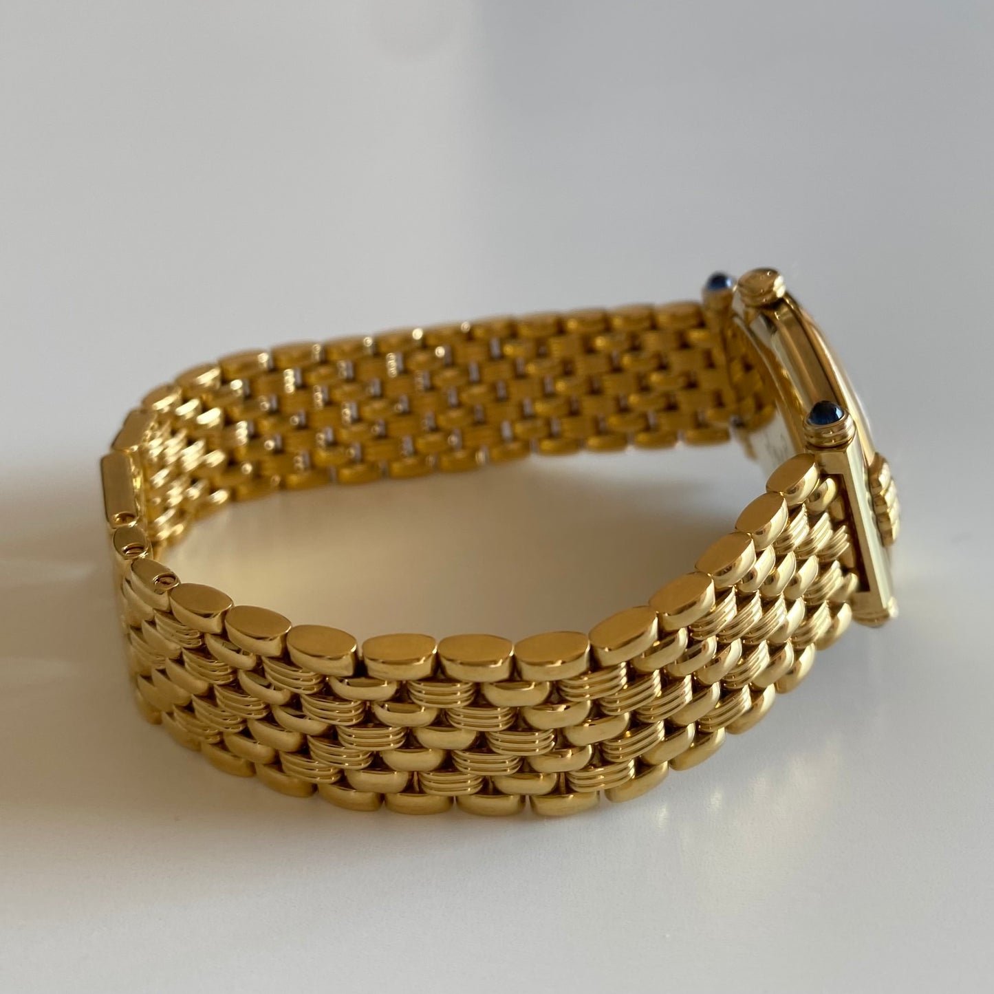 Dior 1990s Octagon Gold Plated Watch