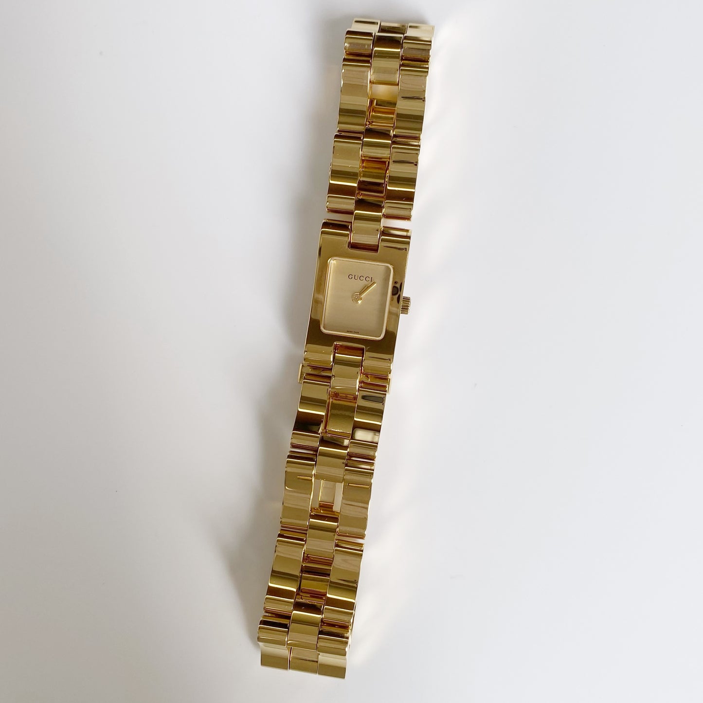 Gucci 1990s Gold Plated Watch