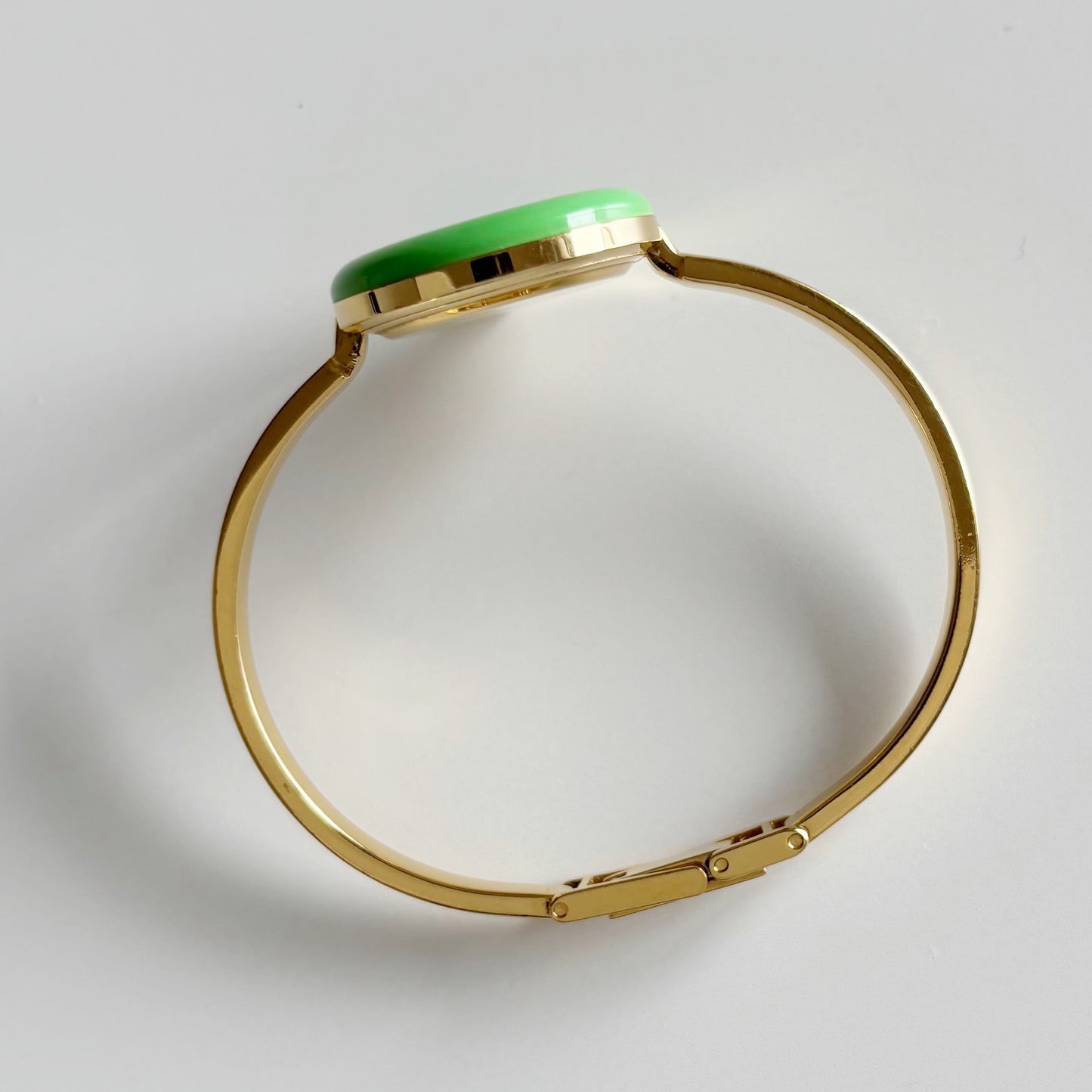 Gucci 1990s Interchangeable Bezel Gold Plated Watch with 12 bezels, case