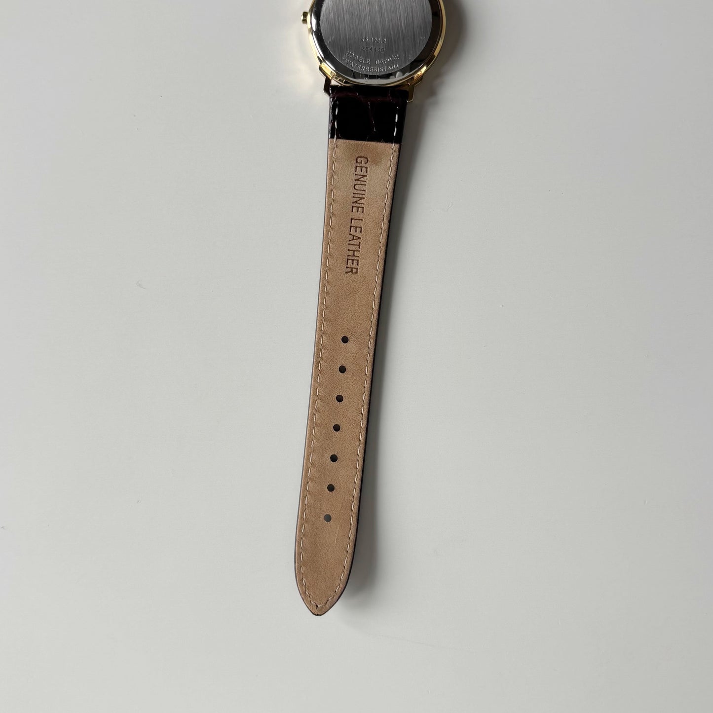 Dior 1990s Round Dial Date Gold Plated Watch (Large)