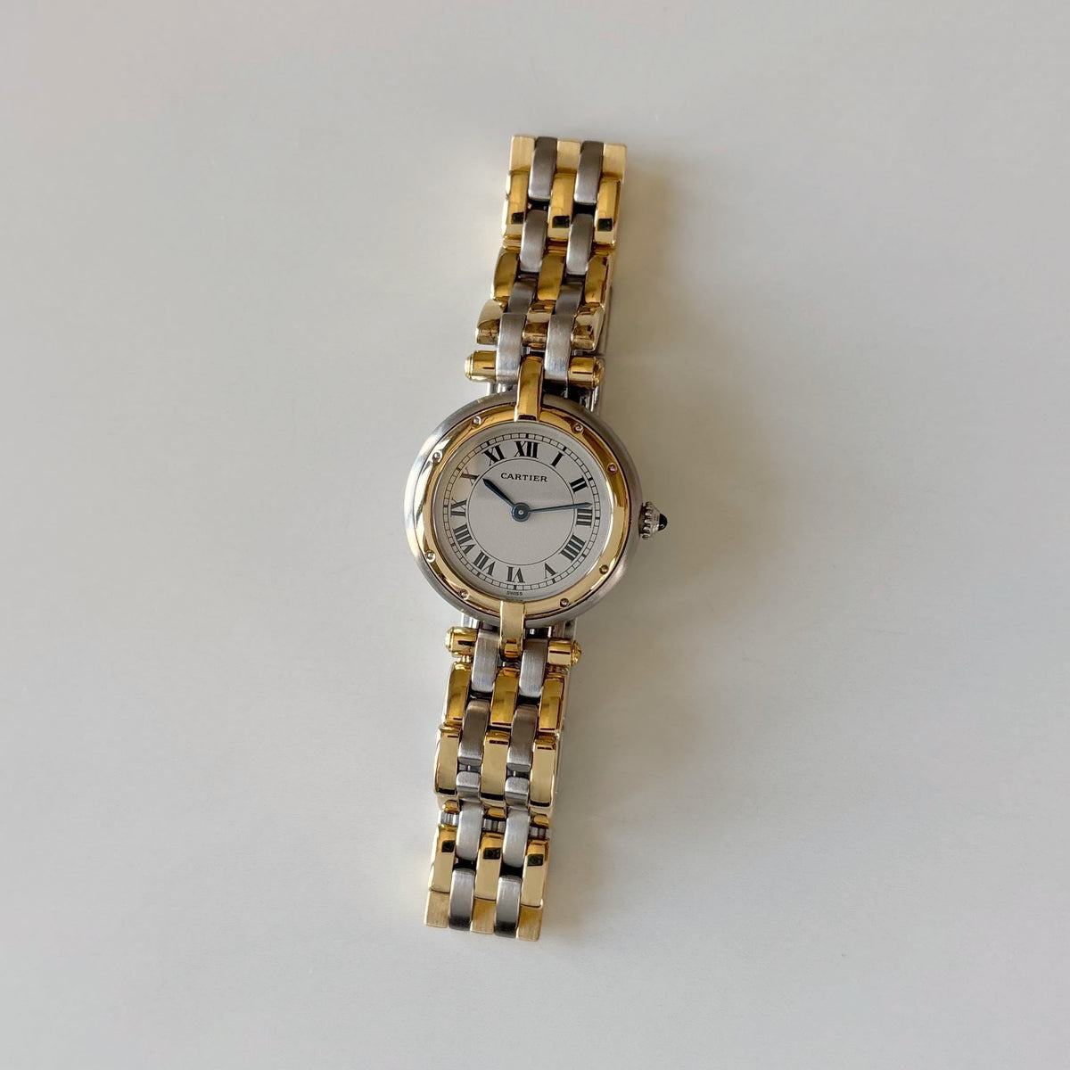 Cartier 1990s Panthere Vendome 18K There Row Watch (SM)