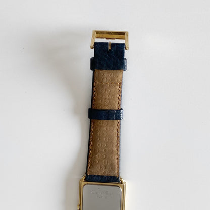 Dior 1990s CD Logo Tank Watch (Large)