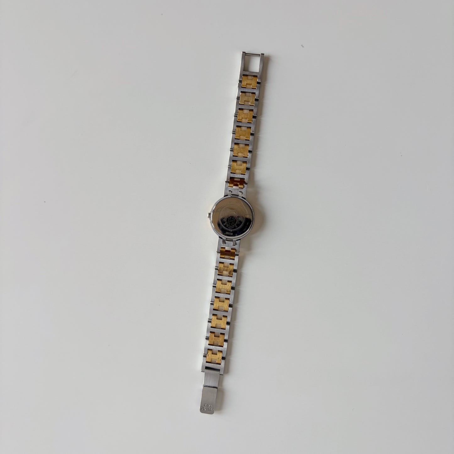 Hermes 1990s Windsor Two Tone Watch