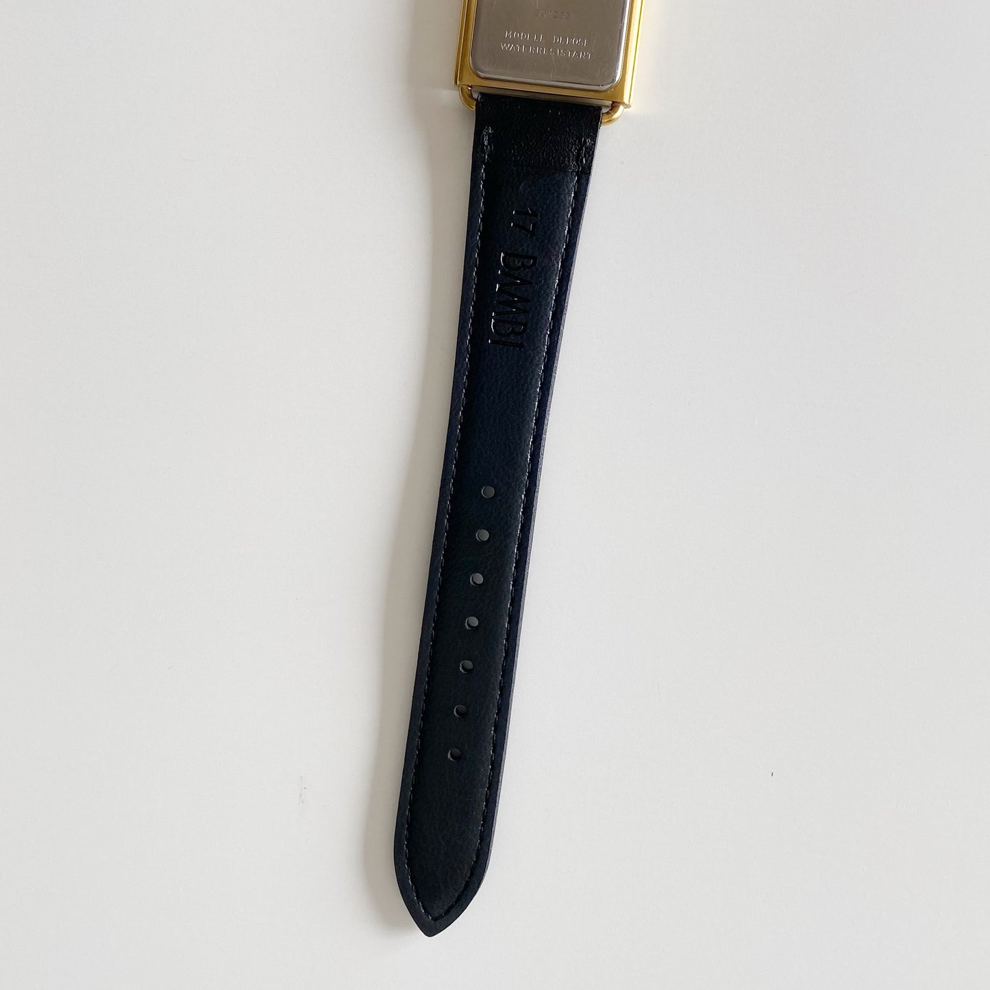 Dior 1990s Gold Plated Tank Watch (Large)