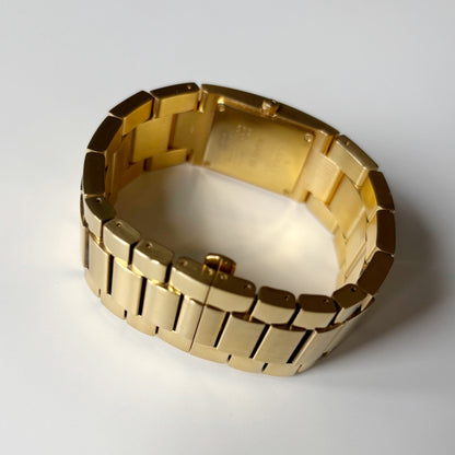 Gucci 1990s Gold Plated Watch (Large)
