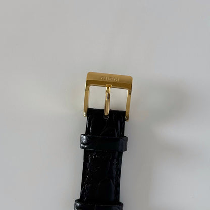 Gucci 1990s 18K Solid Gold Tank Watch