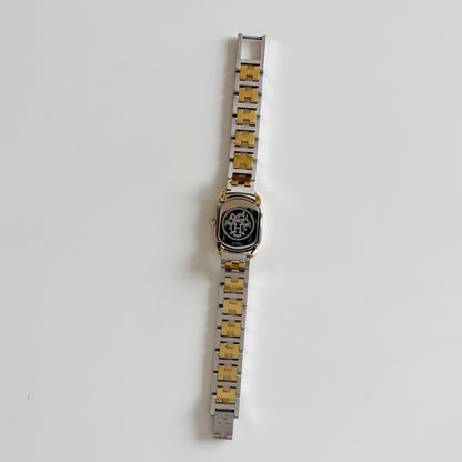 Hermes 1990s Rallye Two Tone Watch