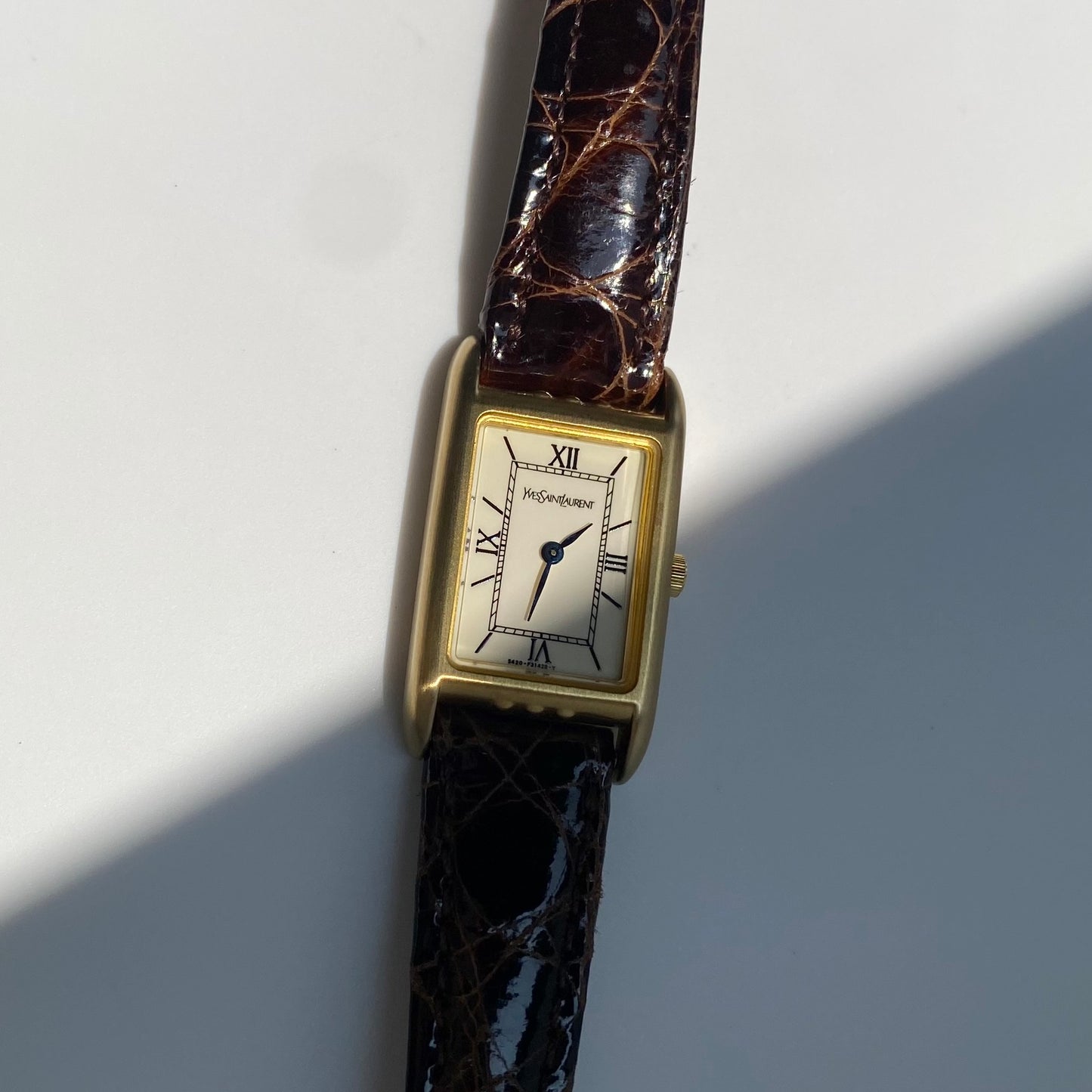 Yves Saint Laurent 1990s Tank Watch