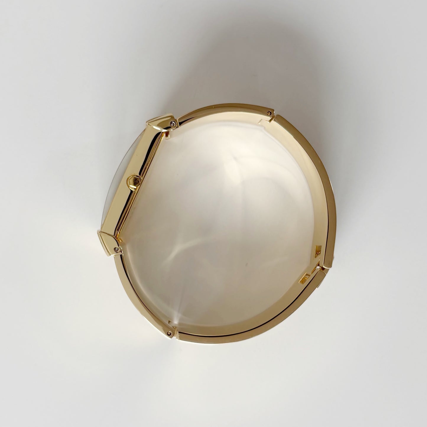 Yves Saint Laurent 1990s Rectangular Dial Gold Plated Watch