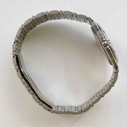 Dior 1990s Date Silver Watch