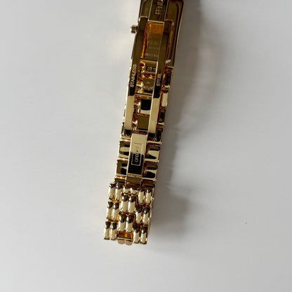 Fendi 1990s Gold Plated Watch