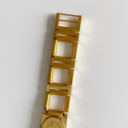 Dior Early 2000s La Parisienne Gold Plated Watch