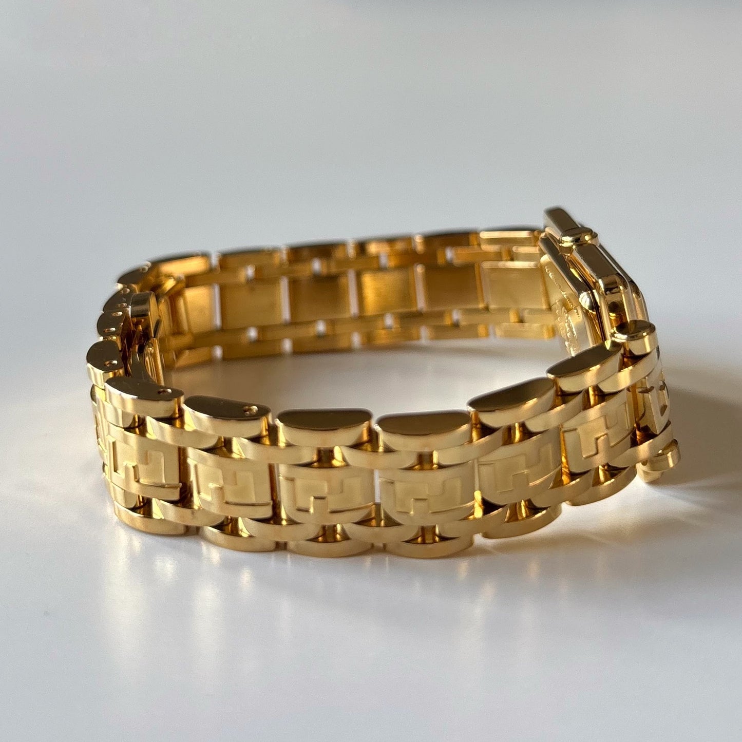 Fendi 1990s Tank Gold Plated Watch Limited Edition (only 2,500 pieces made)