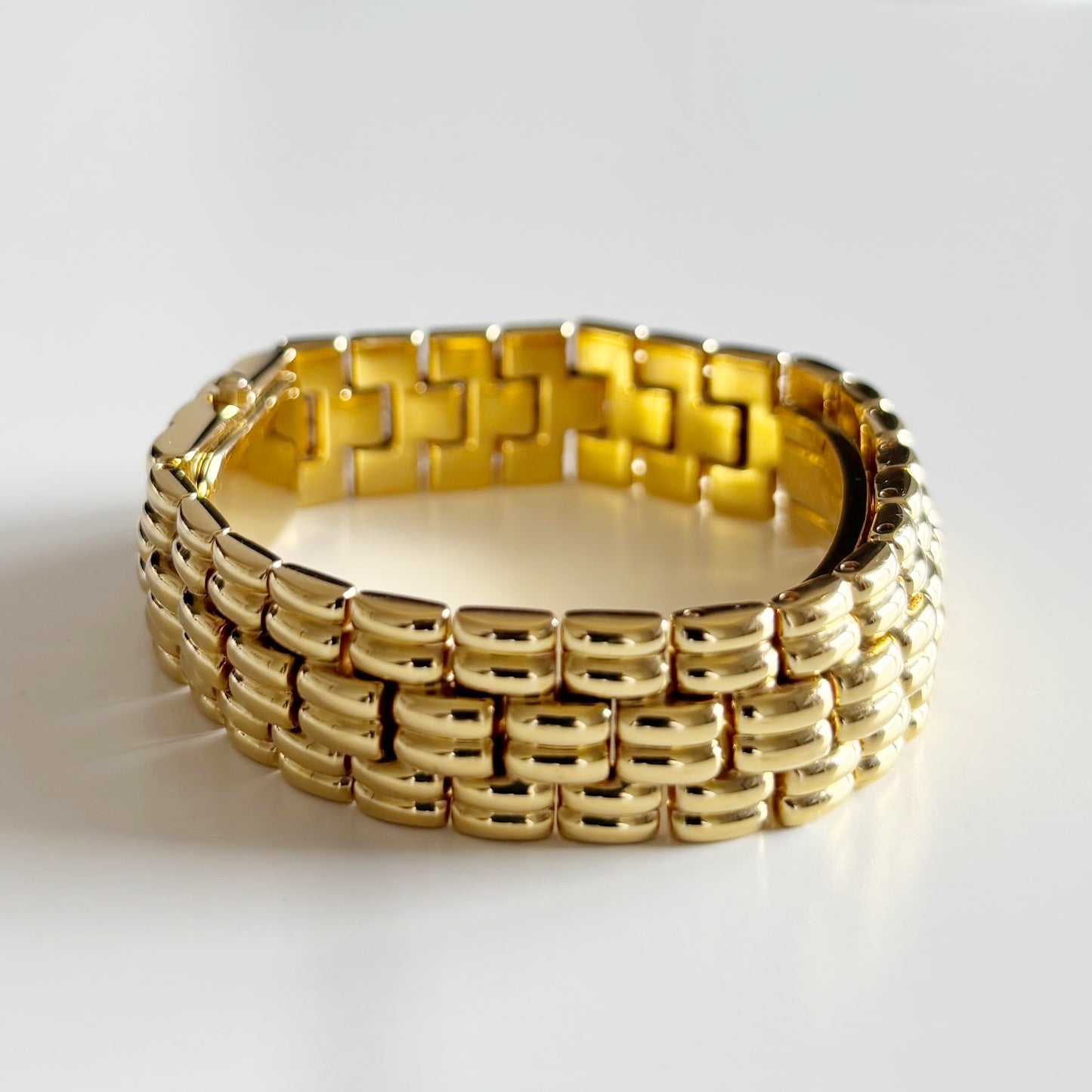 Fendi 1990s Gold Plated Watch