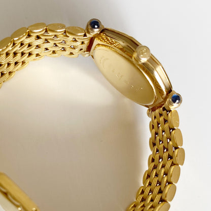 Dior 1990s Octagon Gold Plated Watch
