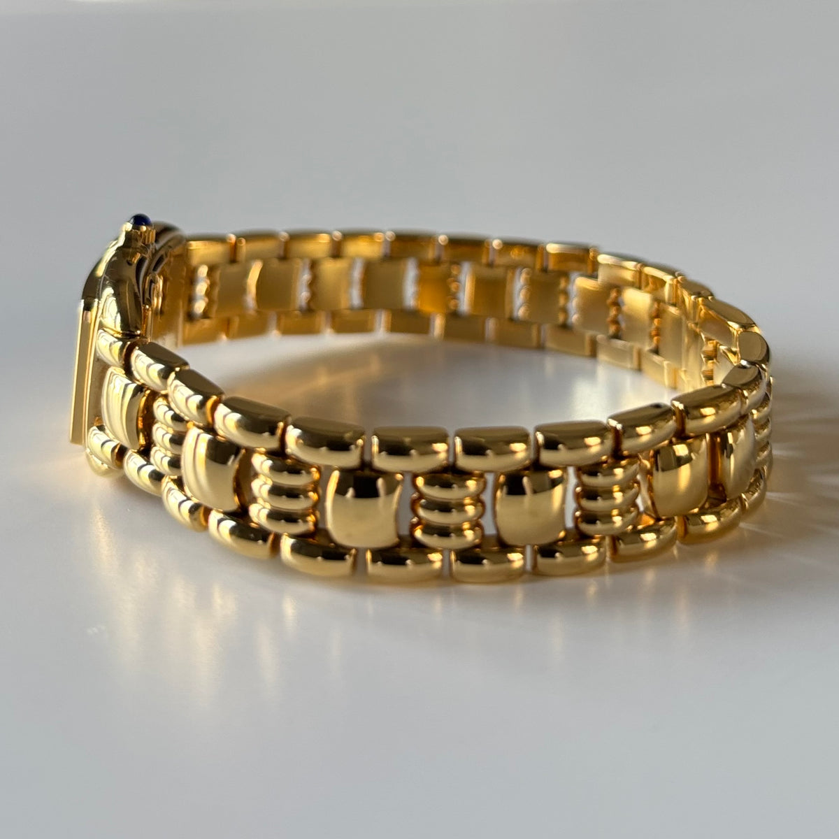 Yves Saint Laurent 1990s Tank Gold-Plated Watch