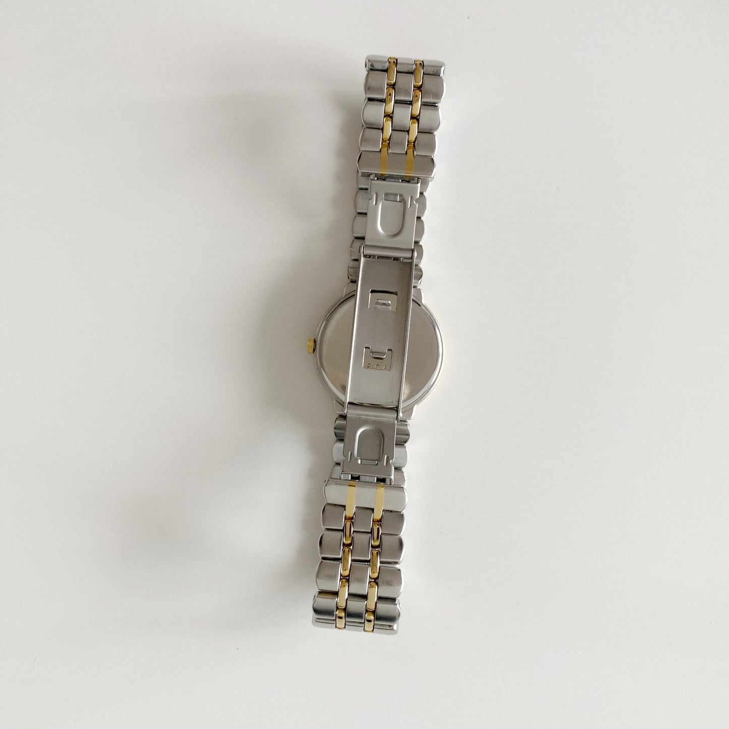 Yves Saint Laurent 1990s Two Tone Watch