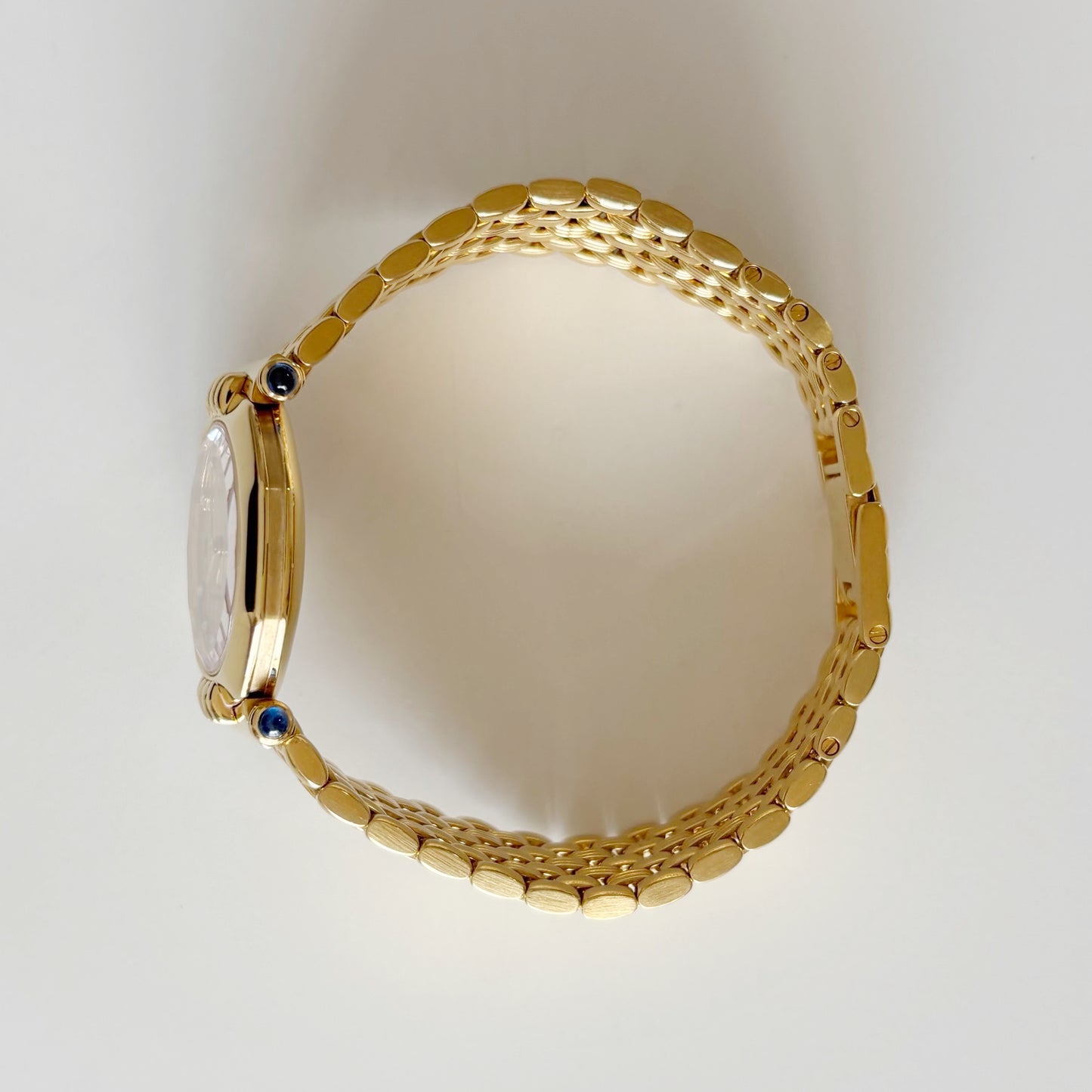 Dior 1990s Octagon Dial Gold Plated Watch