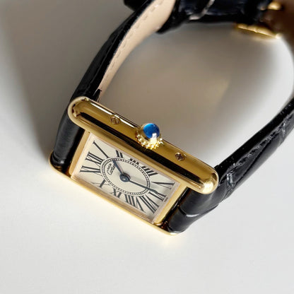Cartier 1990 Must de Tank Opaline Watch (SM)