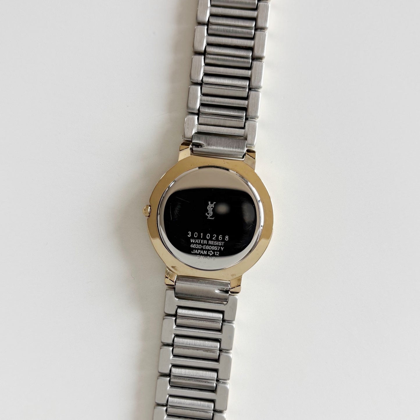 Yves Saint Laurent 1990s Two Tone Watch (Large)