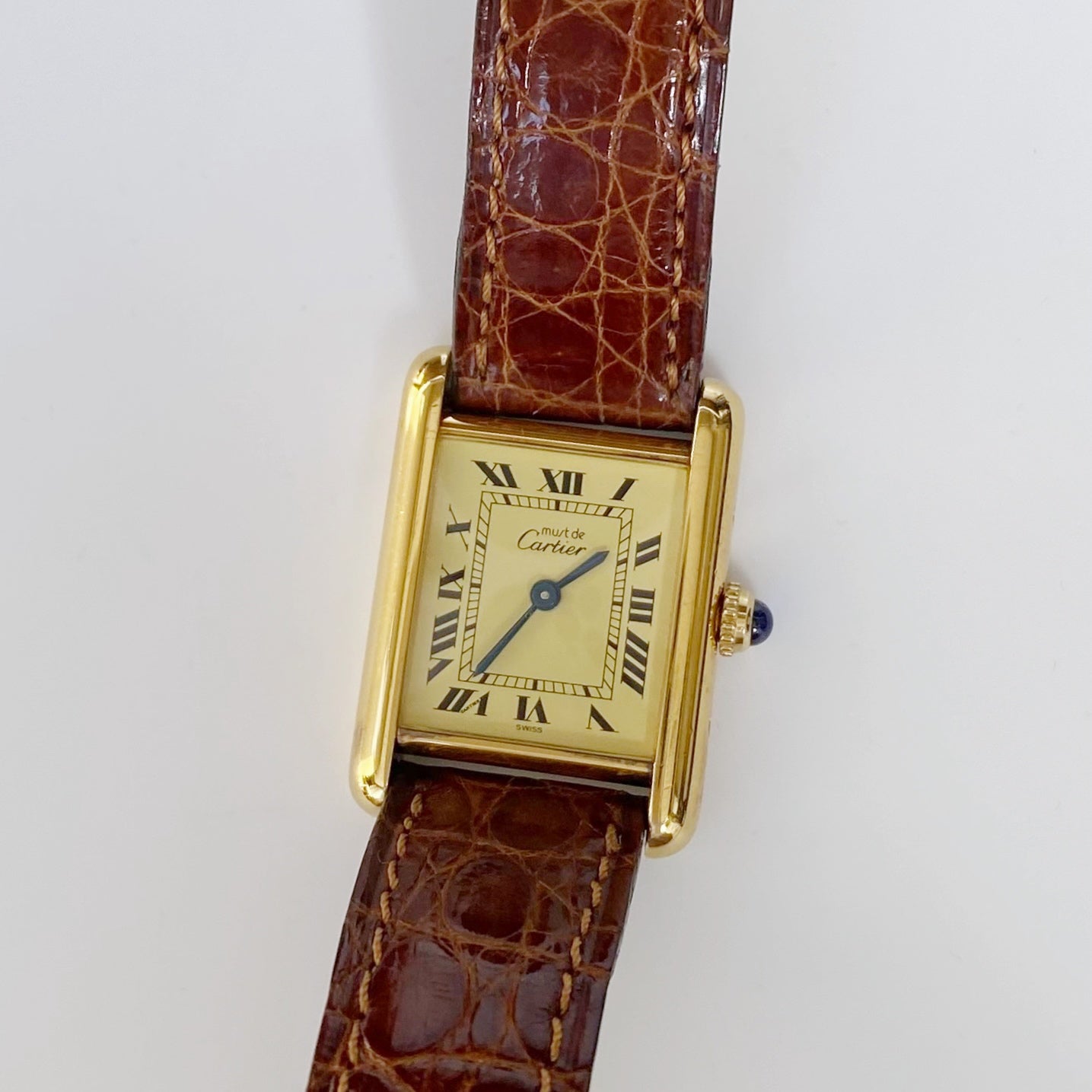 Cartier 1990s Must de Tank Watch SM