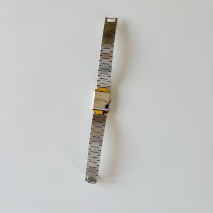 Yves Saint Laurent 1990s Reverso Two Tone Watch