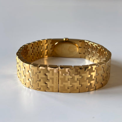 Dior Early 2000s Misss Dior Oval Dial Gold Plated Watch